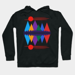 Moon Over The Mountains #7 Hoodie